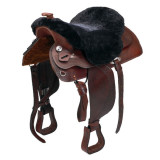 Dessus de selle mouton véritable