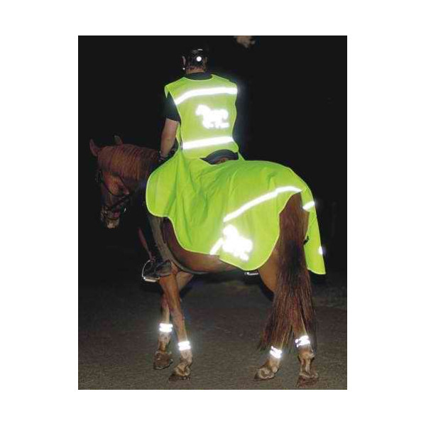 Couvre-reins fluo HKM