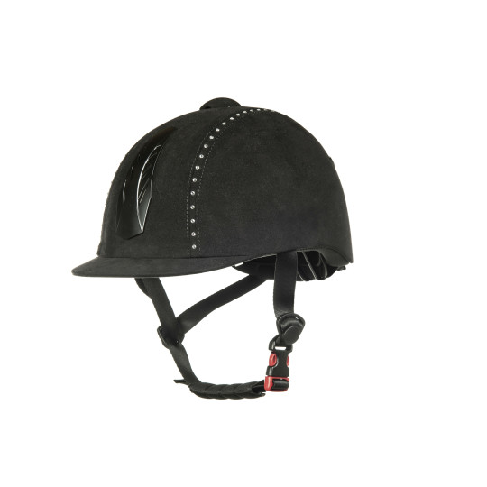 Porte-casque pour casque d'équitation, noir - support casque