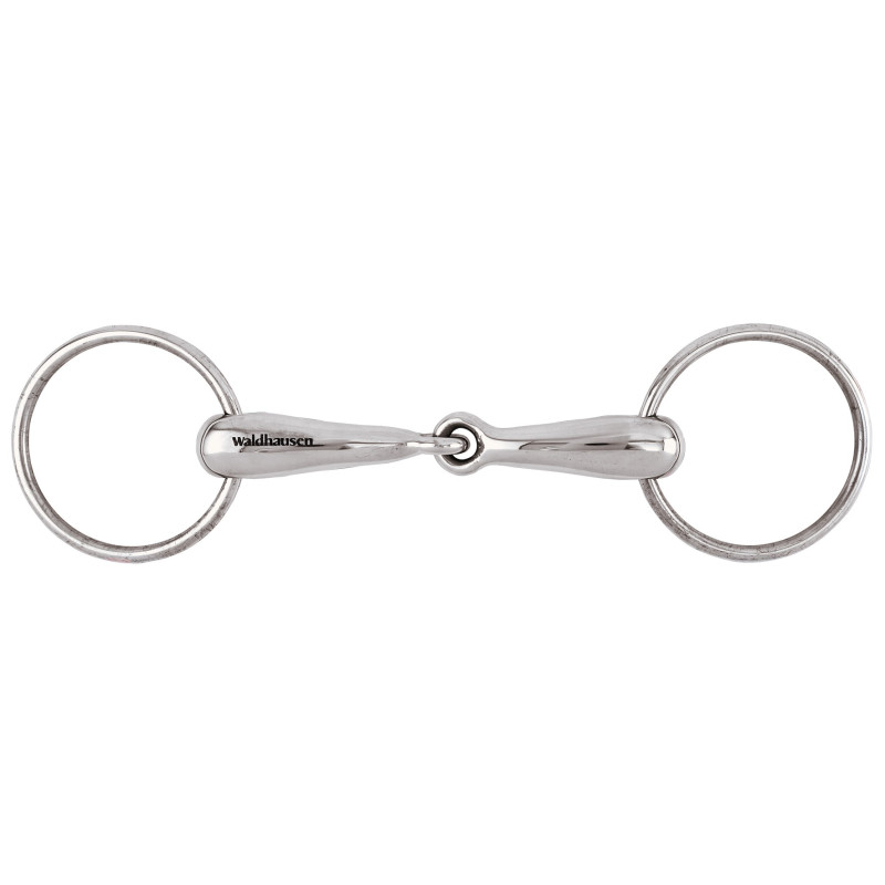 mors 2 anneaux plein inox