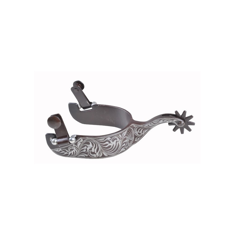 Eperons à roulette Antik inox Dame