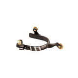 Eperons WESTERN fer noir et inox