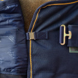 Couverture extérieur 300 g Irish Turnout Extra bleu & or de Bucas