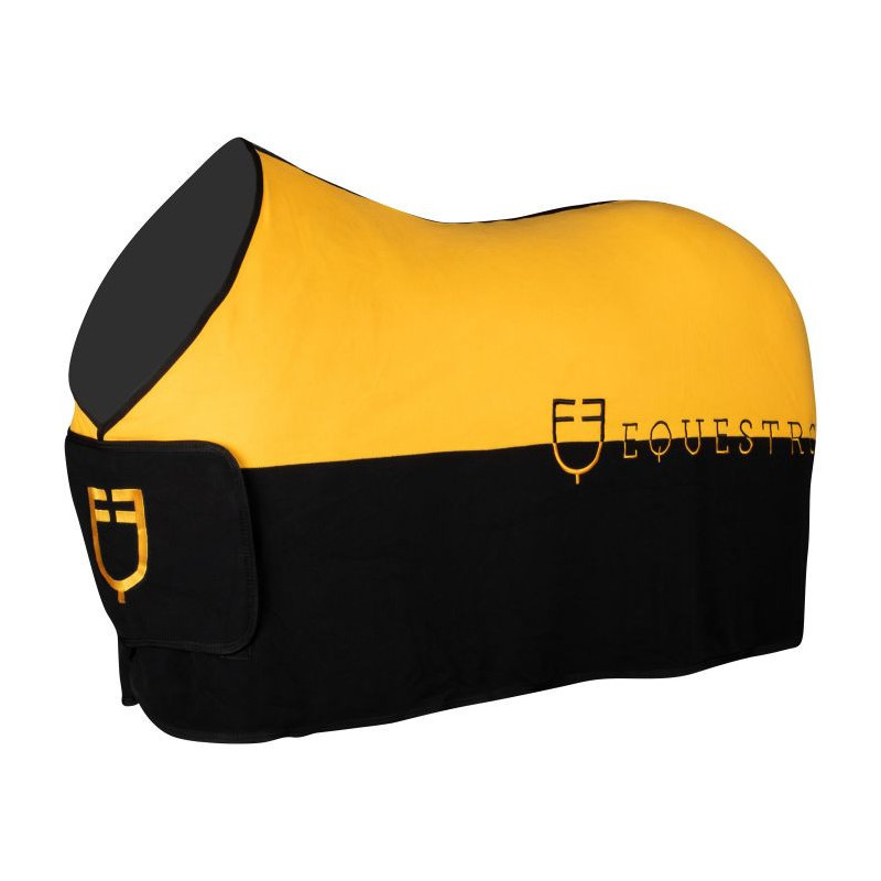 COUVERTURE POLAIRE EQUESTRO ANTI-PELUCHE BICOLORE