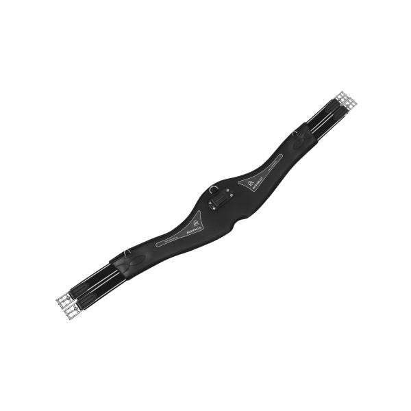 SANGLE ANATOMIQUE ACAVALLO EN GEL ET PVC AVEC BOUCLES EN ACIER INOXYDABLE